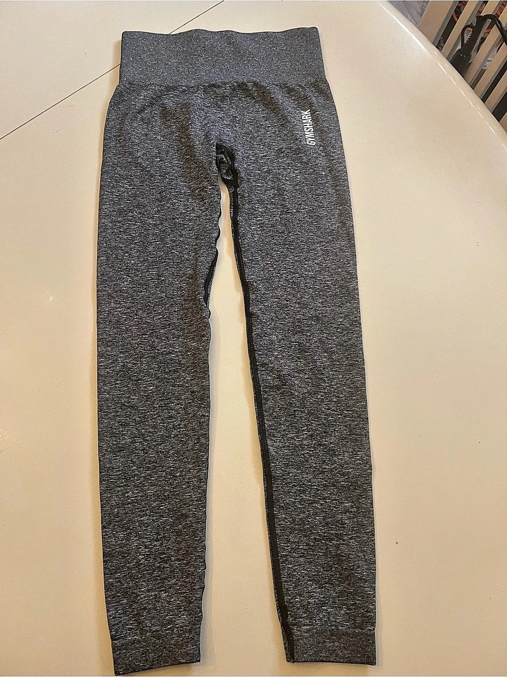 Gymshark Women's Athletic Leggings Gray Size: Small